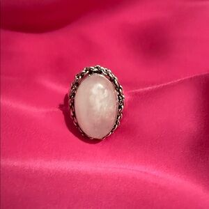 Rose Quartz Ring
